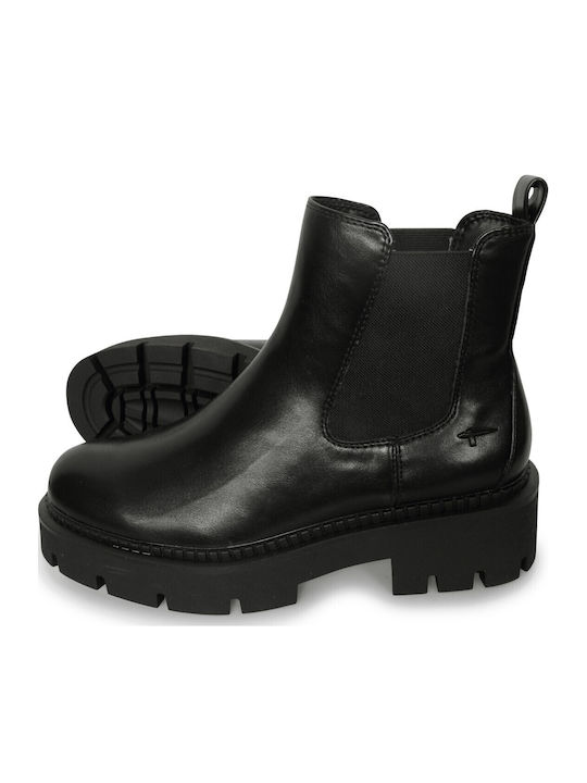 Women's Chelsea Ankle Boots with Medium Heel Black
