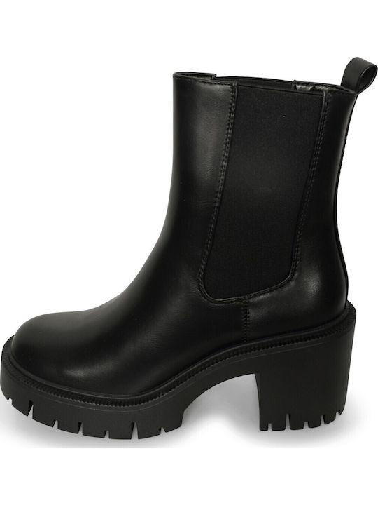 Damen Chelsea-Stiefel Schwarz