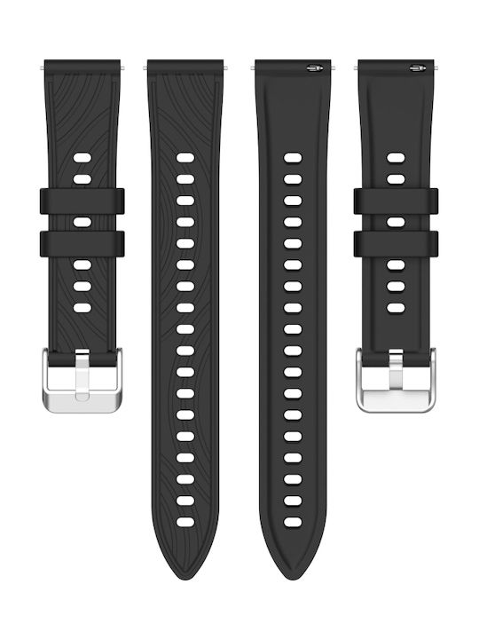 Gummi-Armband Rosa 20mm