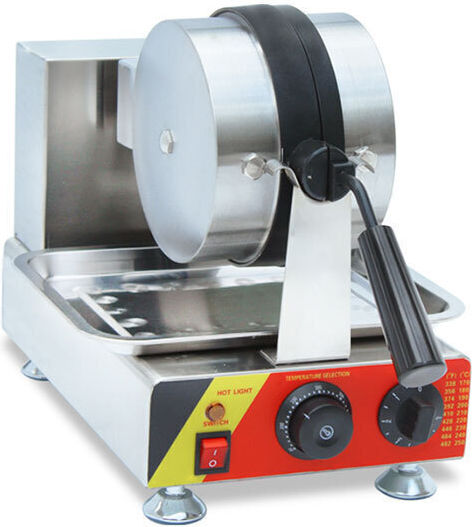 Americano Commercial Single Rotating Waffle Maker for Round Waffles 75-NP546