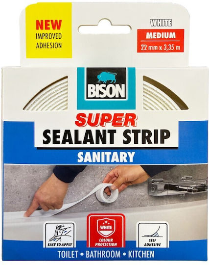Bison Insulation Tile Tape 38mm x 3.35m White