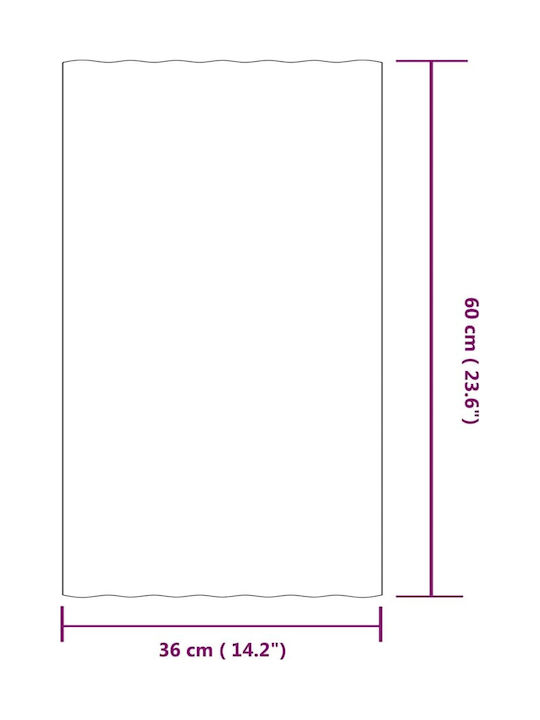 vidaXL Γαλβανιζέ Πάνελ Οροφής Π60xΒ36cm