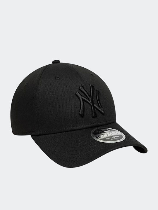 New Era New York Yankees Mlb Pattern Pu Черна 9forty Регулируема Шапка Дамска Черна
