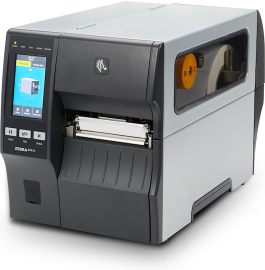 Zebra ZT411 Label Printer Thermal Transfer USB, Serial, Bluetooth, Ethernet 203 dpi