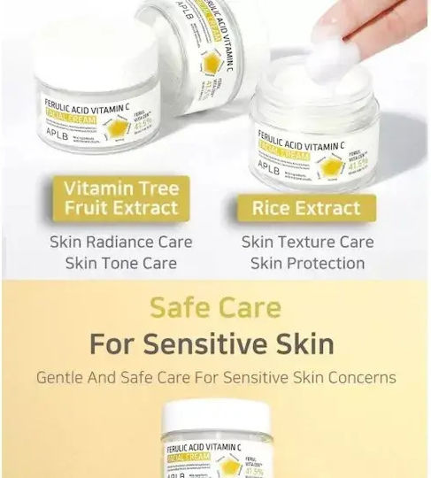 APLB Ferulic Acid Vitamin C Moisturizing Face Cream with Vitamin C 55ml