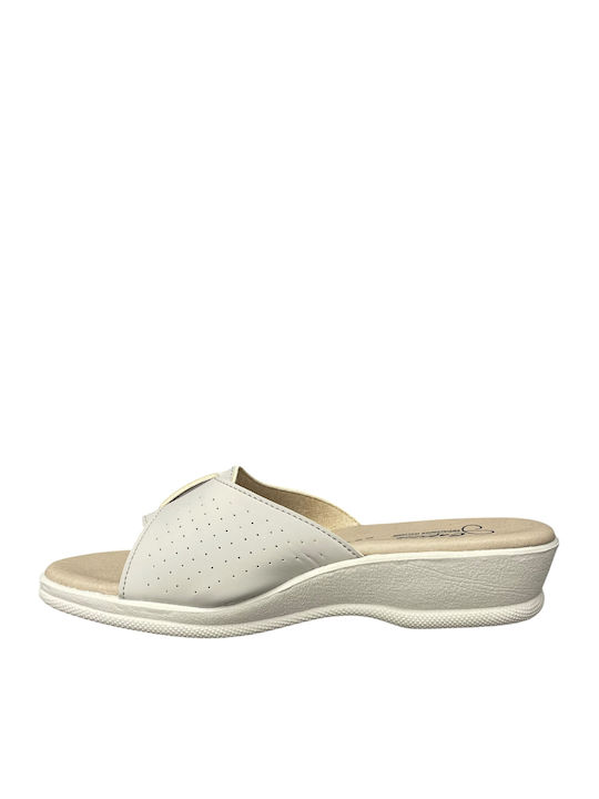 Damen Anatomische Beigen Flatforms Sandalen GY-08527-24-3