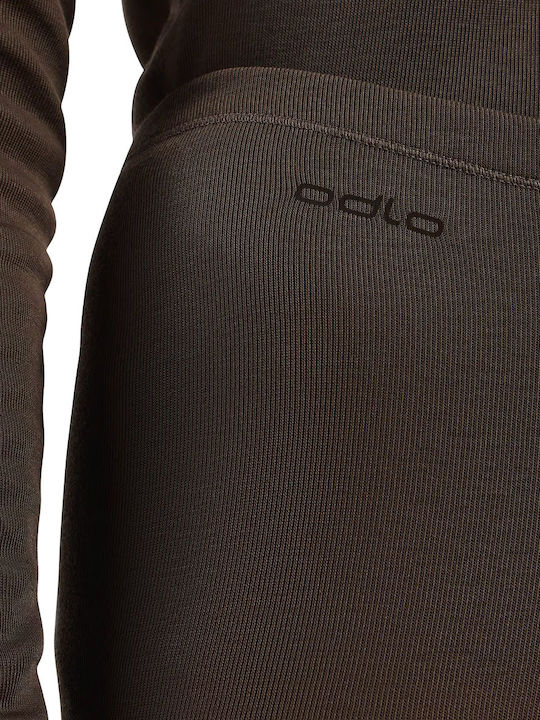 Odlo Active Warm Eco Pantaloni Isotermici Pentru Femei Maro