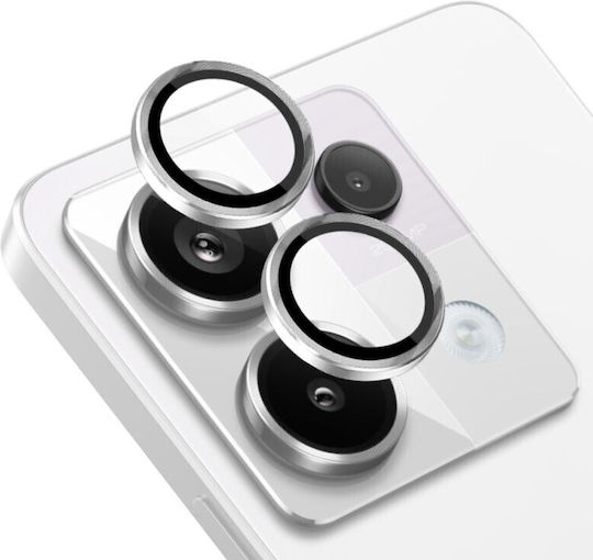Northjo Camera Protection Tempered Glass Silver for Xiaomi Redmi Note 13 Pro 5g