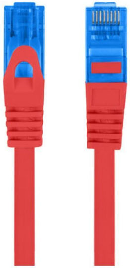 Lanberg S/FTP Cat.6a (Gigabit) Cablu De Rețea Ethernet 2m Roșu