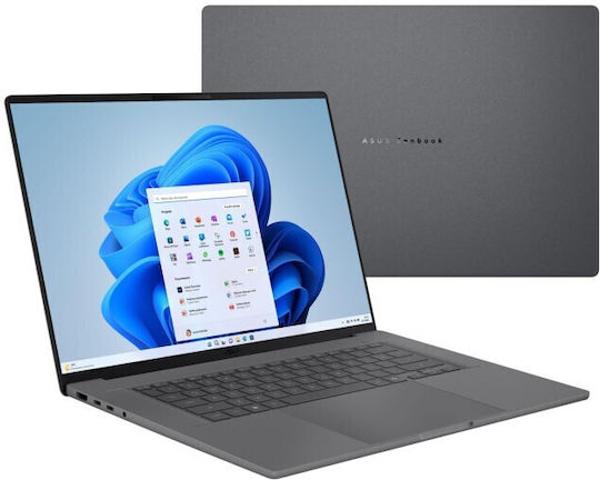 Asus Zenbook A16 OLED UX3607QA-SH043W 16 Zoll FHD+ (Snapdragon-X1 26 100/16GB/512GB SSD/Windows 11 Startseite) (Englisch (US) Tastatursprache)