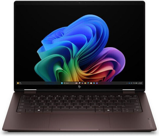 HP OmniBook X Flip 2-in-1 NG AI 14" OLED FHD+ Touchscreen (Ryzen AI 400 Series-7 445/24GB/512GB SSD/W11 Home) Black (US Keyboard)