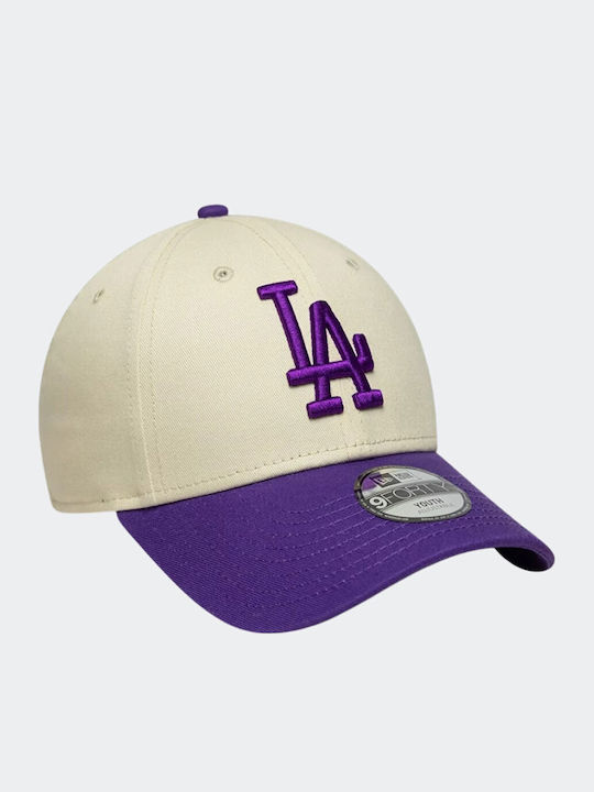New Era Palarie Copii Tesatura York Dodgers Mlb League Essential Bej New Era Palarie Copii Tesatura York Dodgers Mlb League Essential Bej