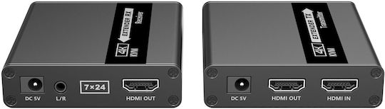 Lenkeng Lkv223kvm 70m 1080p@60hz Hdmi + Usb Extender