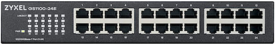 Zyx GS1100-24E v4 Comutator Negestionat L2 cu 24 Porturi Gigabit (1Gbps) Ethernet