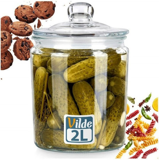 Vilde Δοχείο Φαγητού Γυάλινο 2lt