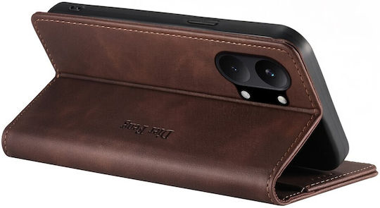 Df-019 Husa Book Maro Închis Xiaomi Poco X8 Pro Max 5g