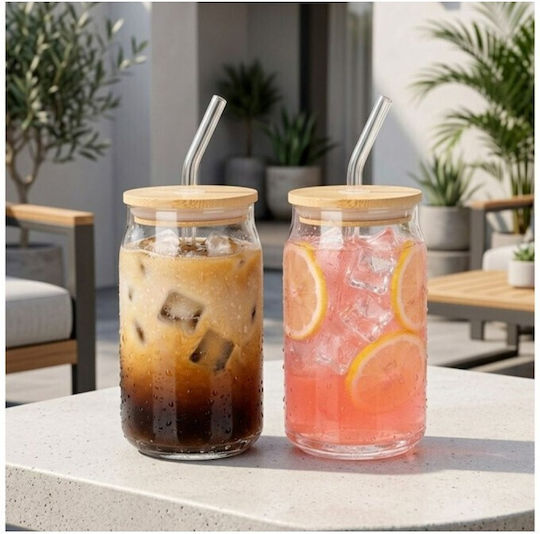 Vilde Vilde Glas Tasse Mit Deckel 460ml 2 Stück