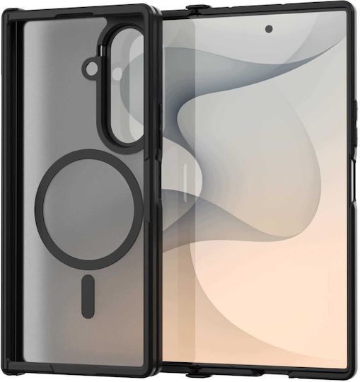 Θήκη Samsung Galaxy Z Fold8 Ultra Spacecase Hybrid Magsafe Σκληρή Ημιδιάφανη Magsafe Black 5905719143701