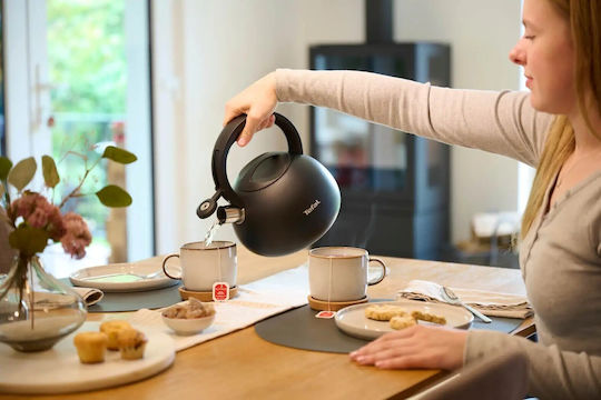 Tefal Teekanne Keramik Schwarz