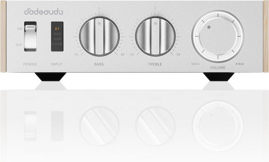 Fiio Level 1 – Compact 2×300w Power Amplifier Bluetooth Tpa3255 – Silver