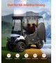 Vevor Golf Cart Abdeckhaube 420d Wasserdicht 2+2 Sitzplätze