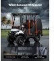Vevor Golf Cart Abdeckhaube 420d Wasserdicht 2+2 Sitzplätze