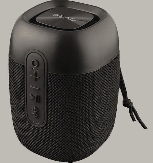 PEAQ PPA 205 Boxă Bluetooth 5W cu Durată a Bateriei de până la 5 Ore Negru