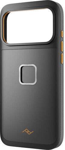 Peak Design Back Cover Silicone 1.2mm with Strap Black (iPhone 17 Pro Max)