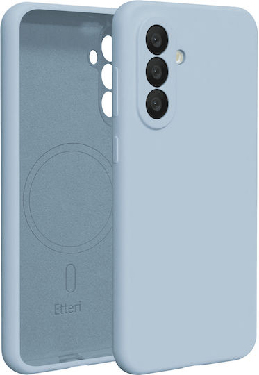 Etteri Mag Silicone Light Blue Back Cover (Galaxy A57)