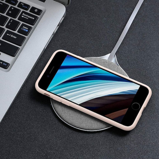 Tech-Protect Icon Umschlag Rückseite Silikon Schwarz (Galaxy S21 FE 5G)