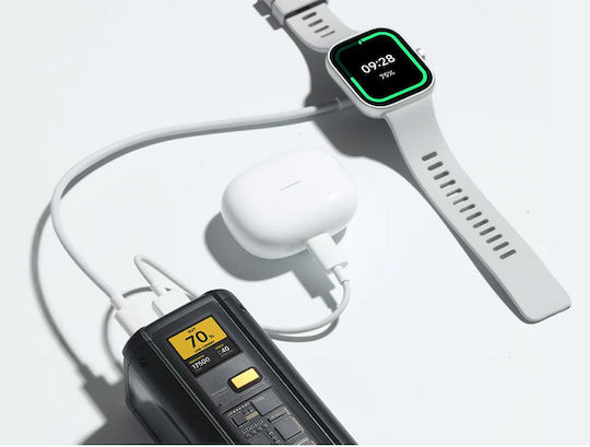Xiaomi HyperCharge P03MI Baterie Externă 25000mAh 212W cu Port USB-A și 2 Porturi USB-C Power Delivery / Încărcare Rapidă Transparentă