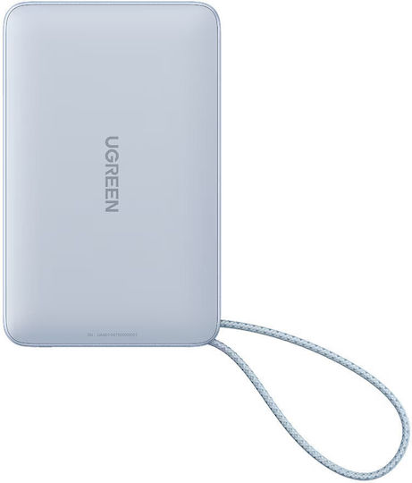 Ugreen PB773 MagSafe Qi2 Външна Батерия 10000mAh 25W Power Delivery / Бързо Зареждане / PPS Сива