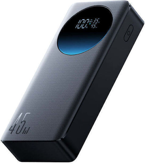 Joyroom JR-PBF02 Pro Power Bank 20000mAh 45W mit 2 USB-A Ausgangsanschlüsse und 2 USB-C Ausgangsanschlüsse Power Delivery / Schnellladung Schwarz