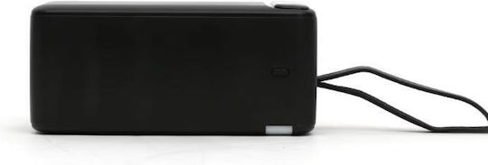 Platinet Външна Батерия 50000mAh 20W с 2 USB-A Изходни Порта и USB-C Изходен Порт Power Delivery / Бързо Зареждане Черна