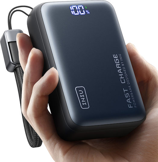Iniu P63-P1 Power Bank 25000mAh 100W With USB-A Output Port And 2 USB-C Output Ports Quick Charge Black