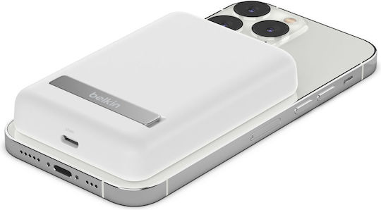 Belkin Boostcharge MagSafe Power Bank 5000mAh Weiß