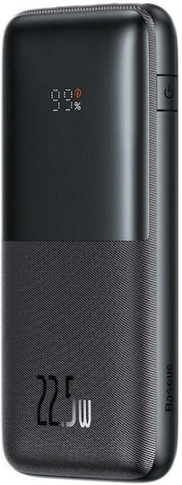 Baseus Bipow Pro Power Bank 10000mAh 22.5W с 2 USB-A порта и USB-C порт Черен
