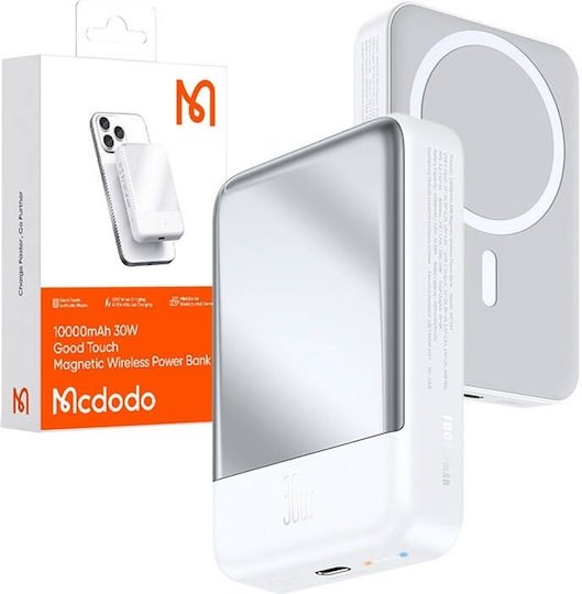 Mcdodo MC-5930 MagSafe Power Bank 10000mAh 30W Λευκό