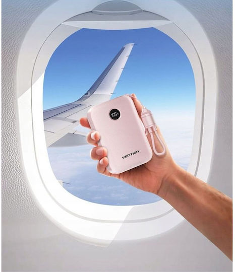 Vention Power Bank 20000mAh 22.5W mit USB-A Anschluss und USB-C Anschluss Blau