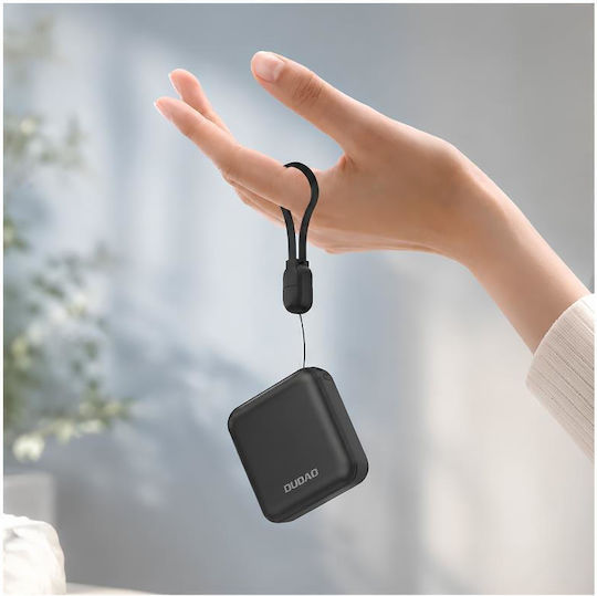 Dudao K22+ Power Bank 10000mAh 22.5W with USB-C Port Power Delivery Gray