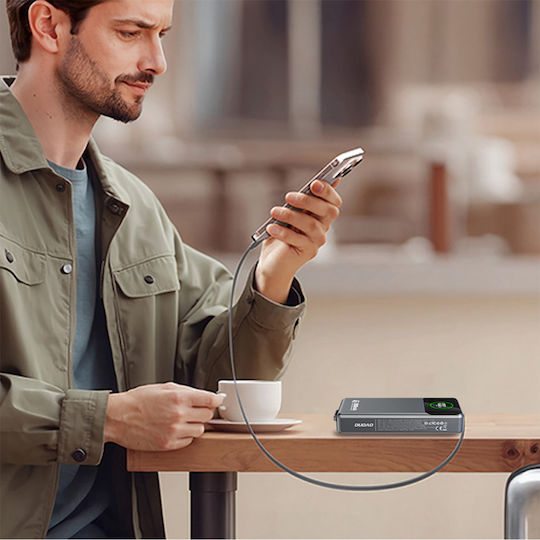 Dudao K31 Pro Power Bank 20000mAh 22.5W mit USB-C Ausgangsanschlüsse Power Delivery / Schnellladung Graues
