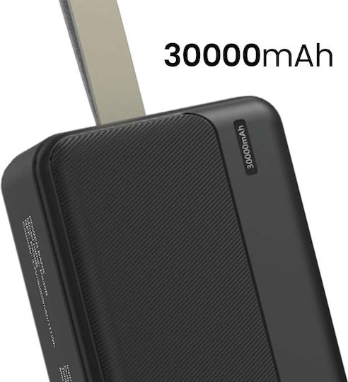 Eveready PX30B Power Bank 30000mAh with 2 USB-A Ports Black