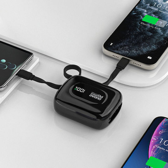 Dudao K32 Power Bank 10000mAh 22.5W Schwarz
