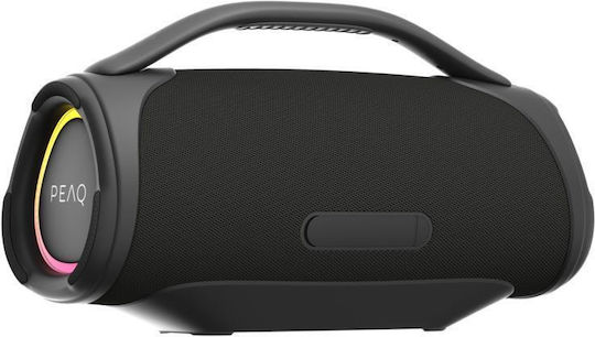 PEAQ Iconic Vibe 4 Ηχείο Bluetooth 160W με Διάρκεια Μπαταρίας έως 15.5 ώρες Μαύρο