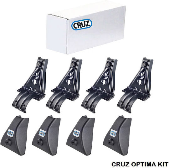 Cruz Крака за Греди на Покрив за Fiat Idea 2003-2011 Fiat Idea 4бр