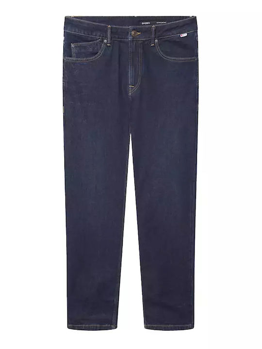 Carl Willo Ανδρικό Παντελόνι Τζιν Ελαστικό Loose Tapered Fit Mid Blue