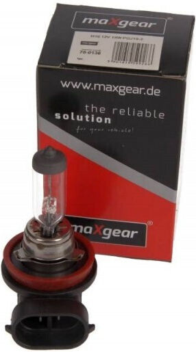 Lamp H16 12V 19W Base PGJ19-3 1 Piece Rear 12366C1