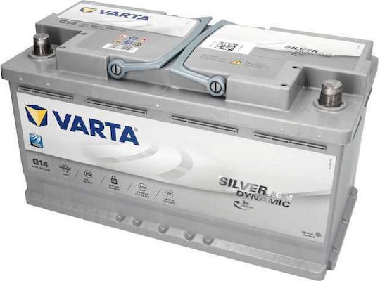 Varta Μπαταρία Αυτοκινήτου Dynamic G14 με Χωρητικότητα 95Ah και CCA 850A Start/Stop