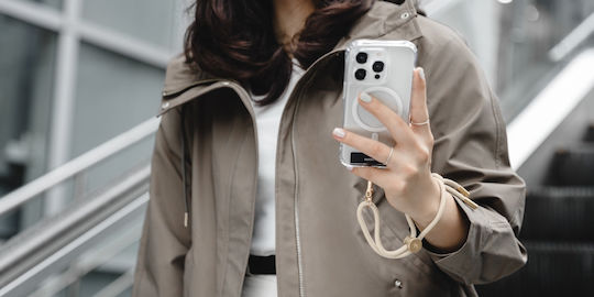 SwitchEasy Phone Wrist Strap Mageasy Beige