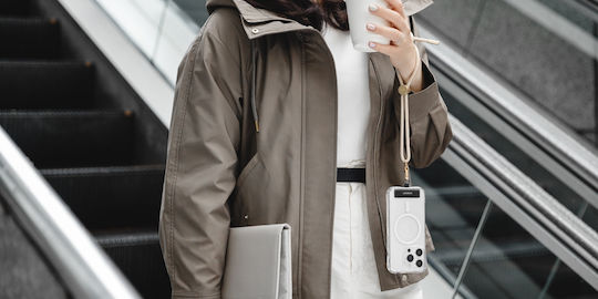 SwitchEasy Phone Wrist Strap Mageasy Beige
